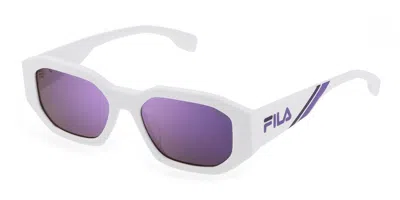 Fila Sfi315 847x Men's Sunglasses White Size 54