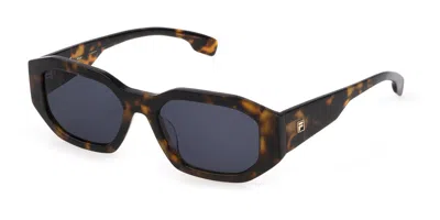 Fila Sfi315v 0c10 Men's Sunglasses Tortoiseshell Size 54