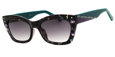 Fila Sfi392 06dq Women's Sunglasses Tortoiseshell Size 56 In Brown