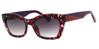 Fila Sfi392 09at Women's Sunglasses Tortoiseshell Size 56 In Burgundy