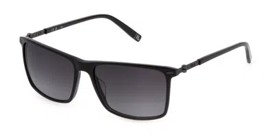Fila Sfi447 0700 Men's Sunglasses Black Size 57