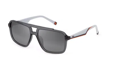 Fila Sfi460 4alp Men's Sunglasses Grey Size 57 In Multi