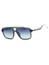 Fila Sfi460 Rectangular Unisex Acetate Sunglasses In Multi