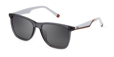Fila Sfi461 4alp Men's Sunglasses Grey Size 56 In Multi