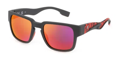 Fila Sfi463 Polarized I41p Men's Sunglasses Grey Size 53 In Gray