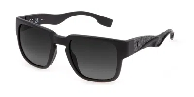 Fila Sfi463 Polarized U28p Men's Sunglasses Black Size 53