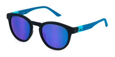 Fila Sfi521 Polarized J99p Men's Sunglasses Blue Size 50