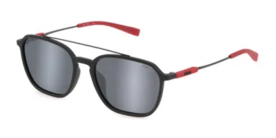 Fila Sfi524 Polarized 507p Men's Sunglasses Grey Size 55 In Gray