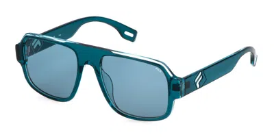Fila Sfi529 01d1 Men's Sunglasses Green Size 54