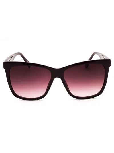 Fila Sfi547 Gradient Lens Sunglasses In Burgundy