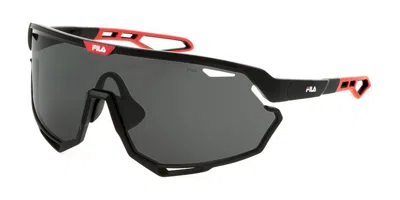 Fila Sfi721 0u28 Men's Sunglasses Black Size 99