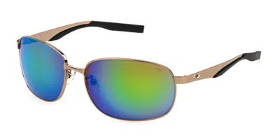 Fila Sfi724 8ffv Men's Sunglasses Gold Size 63