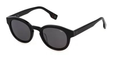 Fila Sfi731 01ep Men's Sunglasses Black Size 48