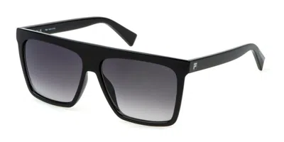Fila Sfi834 0z42 Men's Sunglasses Black Size 60