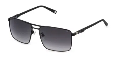 Fila Sfi893 531y Men's Sunglasses Black Size 60