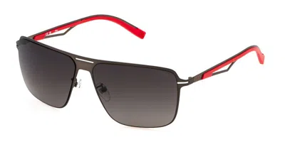 Fila Sfi898 0627 Men's Sunglasses Grey Size 61