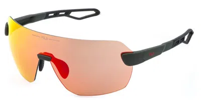 Fila Sfia05 J97r Occhiali Da Sole Verdi Per Uomo In Green