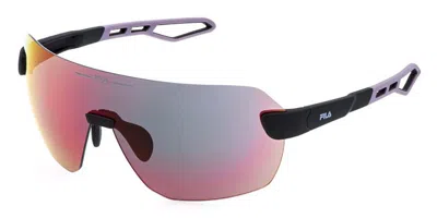 Fila Sfia05 U28v Men's Sunglasses Black Size 99