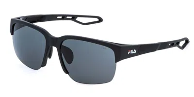 Fila Sfia06 0u28 Occhiali Da Sole Neri Per Uomo In Black
