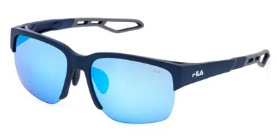Fila Sfia06 7u4b Occhiali Da Sole Blu Per Uomo