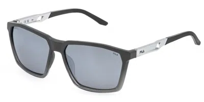Fila Sfia07 7p1p Occhiali Da Sole Grigi Per Uomo In Gray