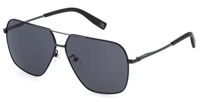Fila Sfia10 599y Men's Sunglasses Black Size 63