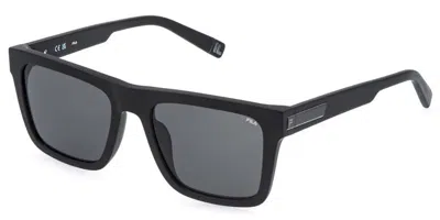 Fila Sfia11 0703 Men's Sunglasses Black Size 53 In Pink