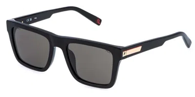 Fila Sfia11v 700p Occhiali Da Sole Neri Per Uomo In Black