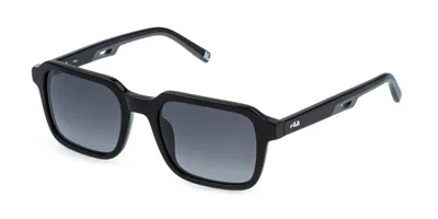 Fila Sfib07 700p Men's Sunglasses Black Size 53