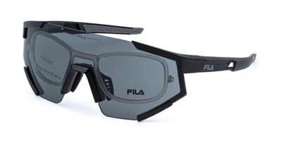 Fila Sfib12v With Clip-on 0u28 Men's Sunglasses Black Size 99