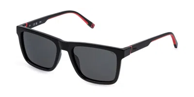 Fila Sfid21 Z42z Occhiali Da Sole Neri Per Uomo In Black