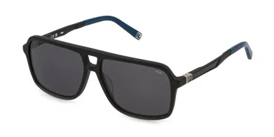 Fila Sfid22 0703 Occhiali Da Sole Neri Per Uomo