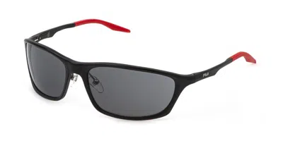 Fila Sfid68 0531 Occhiali Da Sole Neri Per Uomo