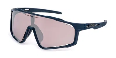 Fila Sfid69 V17x Occhiali Da Sole Blu Per Uomo In Blue