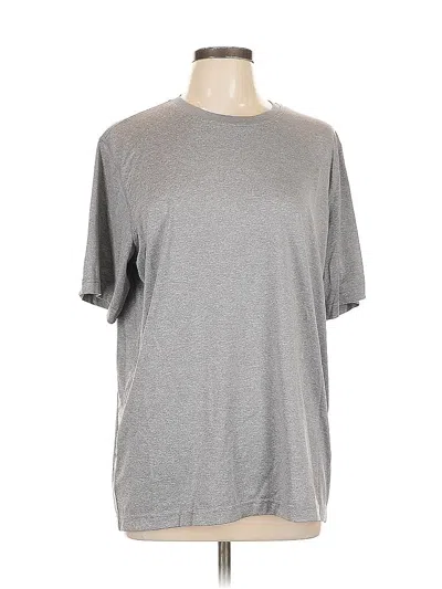 Pre-owned Fila Short Sleeve T-shirt In Gray