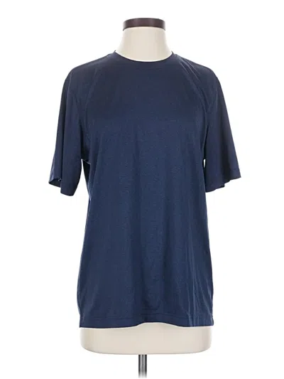 Pre-owned Fila Short Sleeve T-shirt In Blue