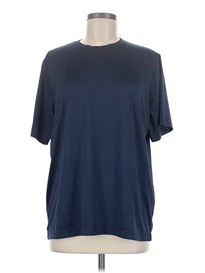 Pre-owned Fila Short Sleeve T-shirt In Blue