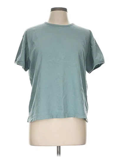 Pre-owned Fila Short Sleeve T-shirt In Teal
