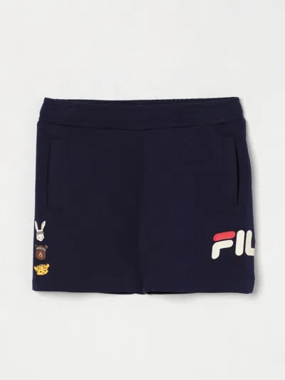 Fila Kids' Shorts  Kinder Farbe Blau