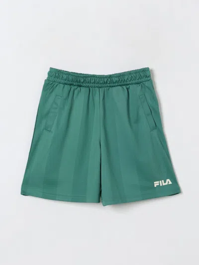Fila Shorts  Kids Color Green