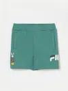 Fila Shorts  Kids Color Green In Grün