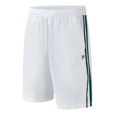 Fila Side Tennis Breathable Woven Five Pants For Men White