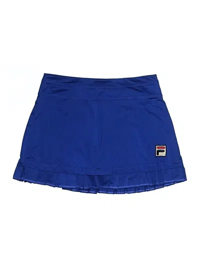 Pre-owned Fila Skort In Blue