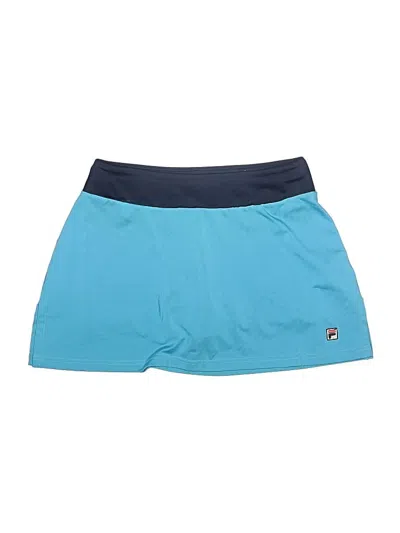 Pre-owned Fila Skort In Blue