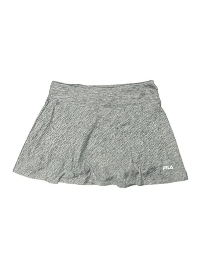Pre-owned Fila Skort In Gray