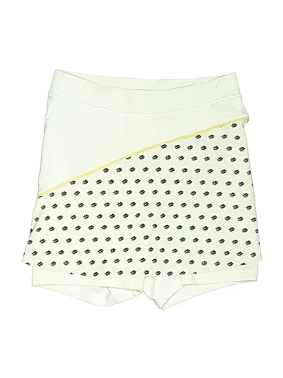 Pre-owned Fila Skort In Ivory