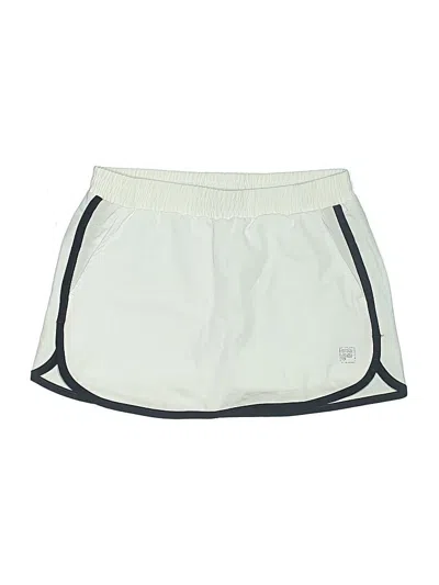 Pre-owned Fila Kids'  Skort In Ivory