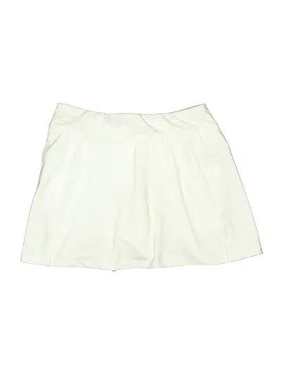 Pre-owned Fila Skort In Ivory