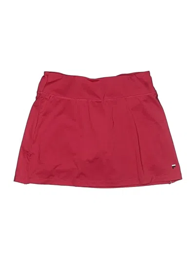 Pre-owned Fila Skort In Red