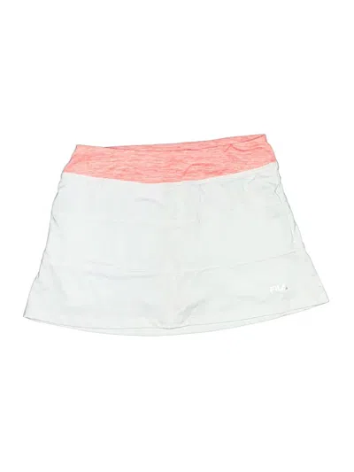 Pre-owned Fila Skort In White